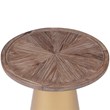 Burnham Home Patrick Wood Corner Table - 19