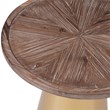 Burnham Home Patrick Wood Corner Table - 19