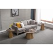 Burnham Home Patrick Wood Corner Table - 19