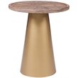 Burnham Home Wood Patrick Corner Table - 23