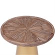 Burnham Home Wood Patrick Corner Table - 23