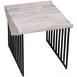 Boraam Wood and Metal Sandra Corner Table 18