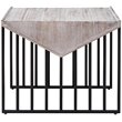 Boraam Wood and Metal Sandra Corner Table 18