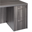 Mayline Aberdeen Series 2 Drawer File Cabinet in Gray Steel