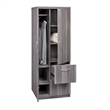 Mayline Aberdeen Series Personal Storage Tower in Gray Steel