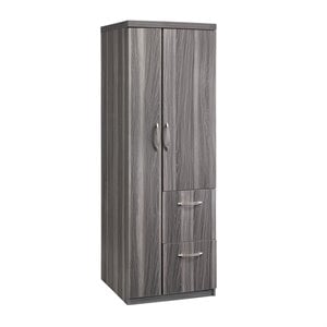 Mayline Aberdeen Series Personal Storage Tower in Gray Steel