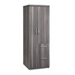 Mayline Aberdeen Series Personal Storage Tower in Gray Steel