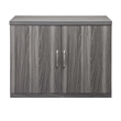 Mayline Aberdeen Series Storage Cabinet in Gray Steel