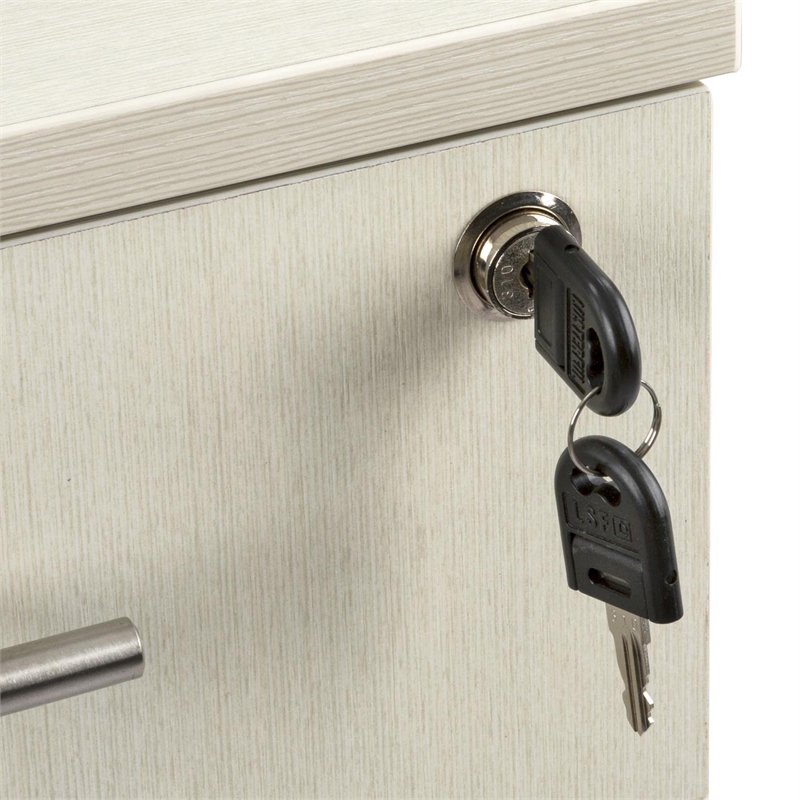 Mayline Medina Series 2 Drawer File Cabinet in Sea Salt