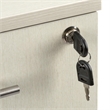 Mayline Medina Series 2 Drawer File Cabinet in Sea Salt