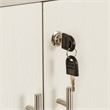 Mayline Medina Series Low Wall Cabinet with Doors in Sea Salt