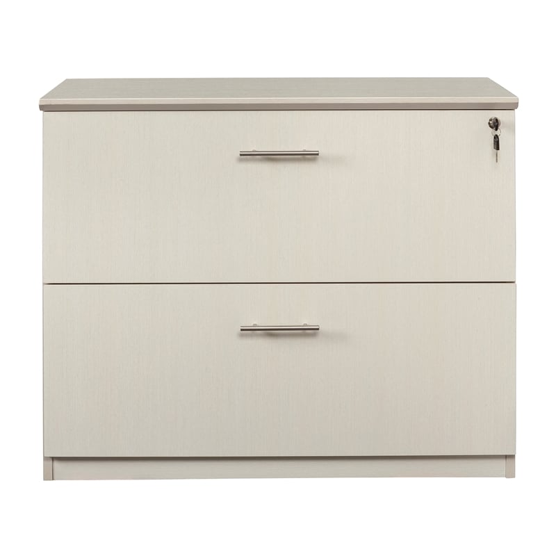 Mayline Medina Series 2 Drawer File Cabinet in Sea Salt
