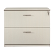 Mayline Medina Series 2 Drawer File Cabinet in Sea Salt