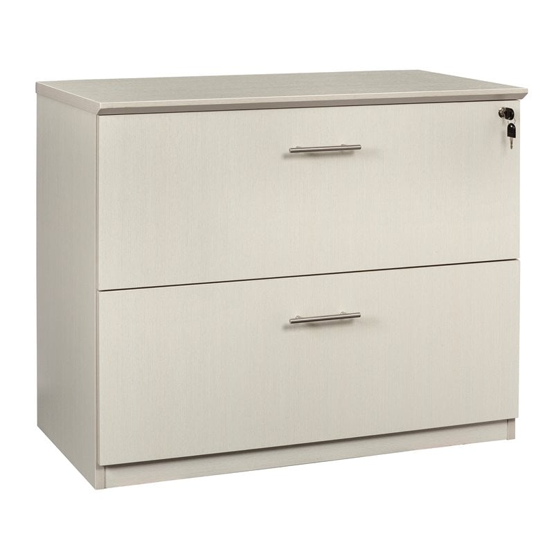 Mayline Medina Series 2 Drawer File Cabinet in Sea Salt
