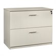 Mayline Medina Series 2 Drawer File Cabinet in Sea Salt