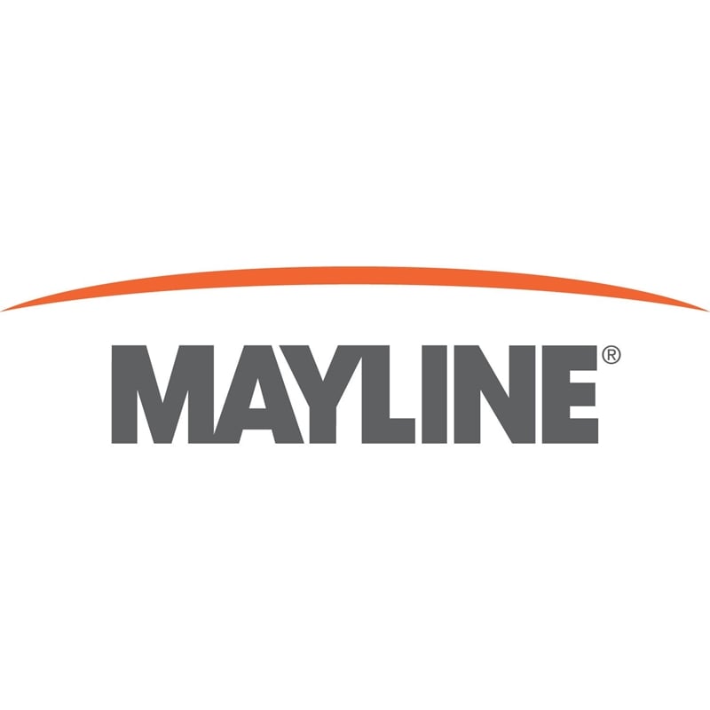 Mayline Valore Mid-Back Guest Chair in Black (Set of 2)