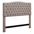 Elle Decor Celeste Queen Size Headboard Brown Weave