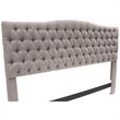 Elle Decor Celeste King Size Headboard Brown Weave