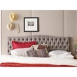 Elle Decor Celeste King Size Headboard Brown Weave