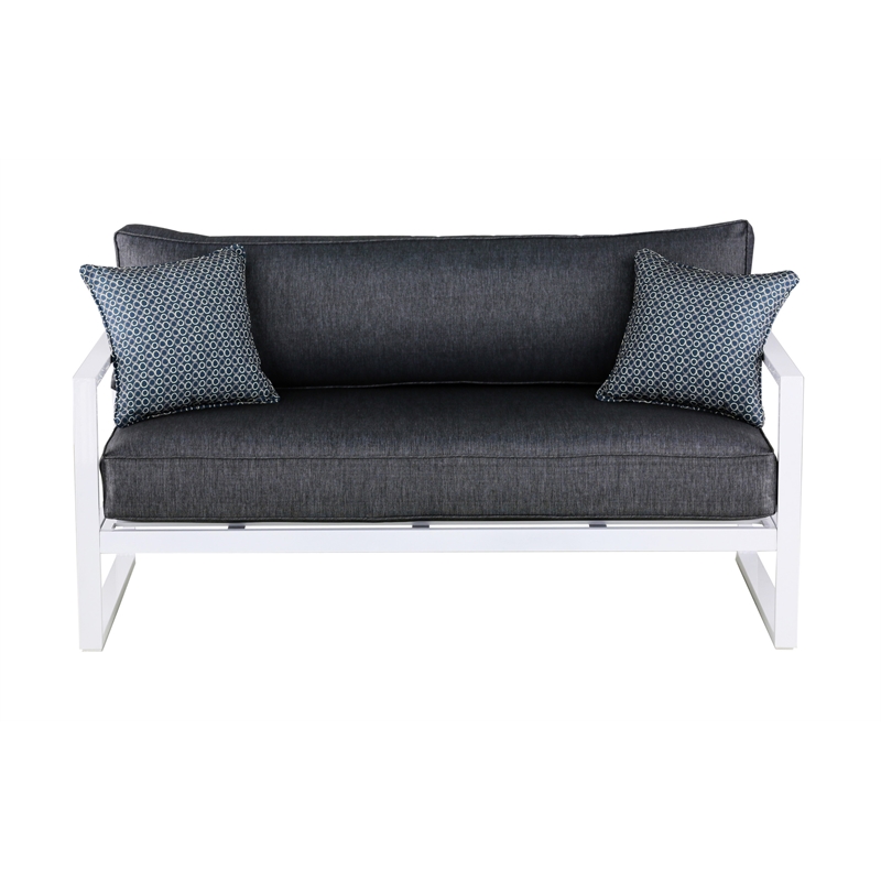 Elle Decor Paloma Outdoor Sofa White