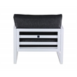 Elle Decor Paloma Outdoor Accent Chair White