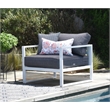 Elle Decor Paloma Outdoor Accent Chair White