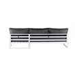 Elle Decor Paloma Outdoor Sectional Sofa White