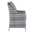 Elle Decor Vallauris 5-Piece Outdoor Seating Set Grey