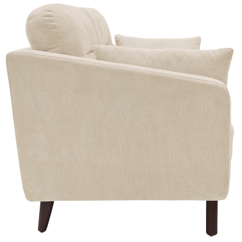 Elle Decor Chloe Loveseat in Beige