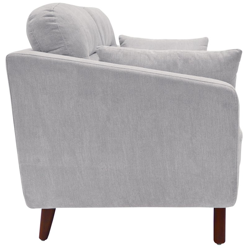 Elle Decor Chloe Sofa in Light Gray