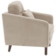 Elle Decor Chloe Arm Chair in Beige