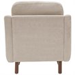 Elle Decor Chloe Arm Chair in Beige