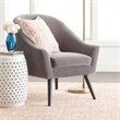 Elle Decor Laurel Accent Chair in French Gray
