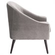 Elle Decor Laurel Accent Chair in French Gray