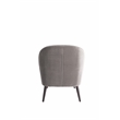 Elle Decor Laurel Accent Chair in French Gray