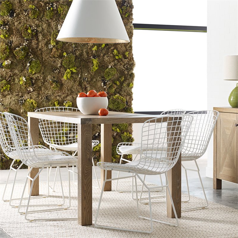 Elle Decor Marais Dining Table in French Elm