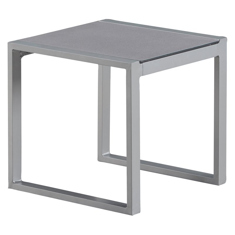 Elle Decor Tropez Outdoor Side Table Grey