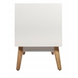 Elle Decor Aurie Media Console in French White