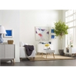Elle Decor Aurie Media Console in French White