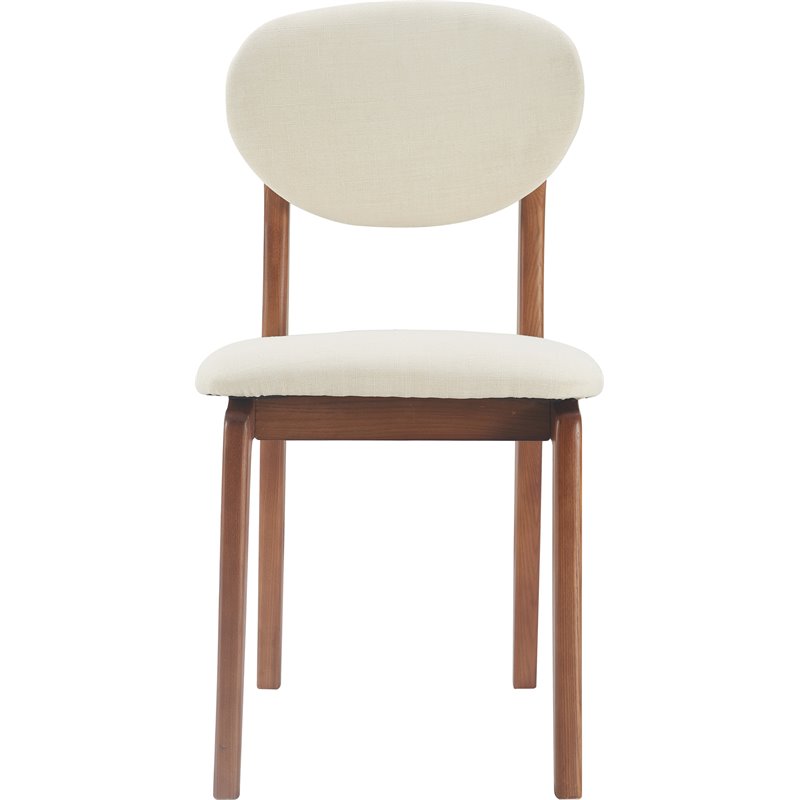 Elle Decor Coralie Dining Chair Set of 2 Buttercream