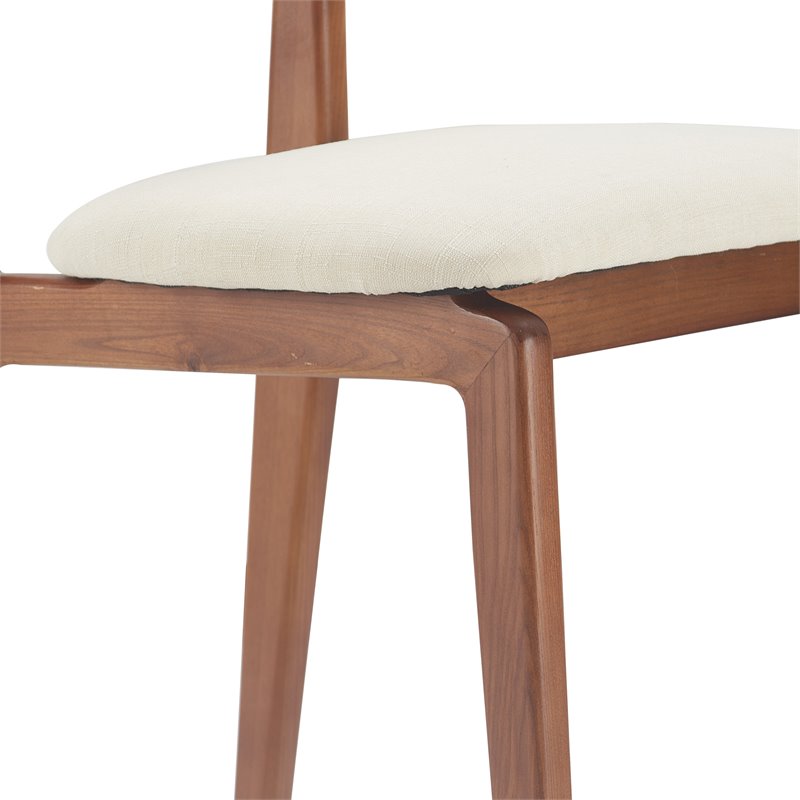 Elle Decor Coralie Dining Chair Set of 2 Buttercream