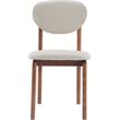 Elle Decor Coralie Dining Chair Set of 2 Light Gray