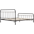 Elle Decor Renaud Parisian Metal King Bed Frame in Black