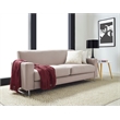 Elle Decor Baylie Sofa - French Taupe Velvet