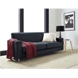 Elle Decor Baylie Sofa - French Cobalt Velvet