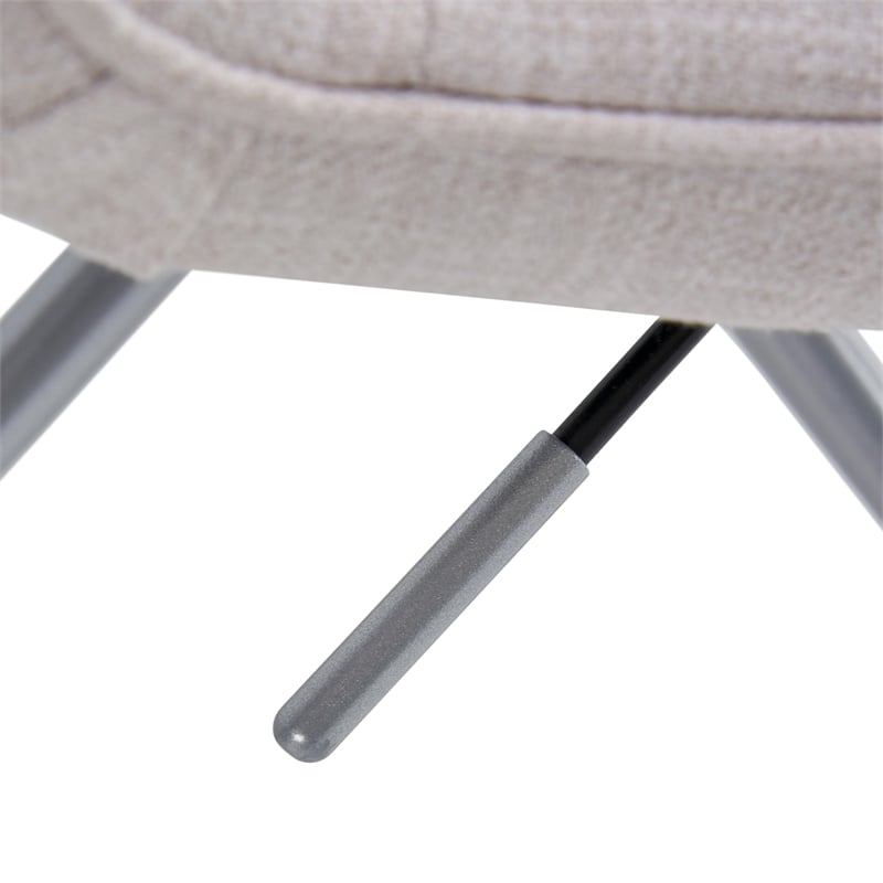 Elle Decor Adelaide Office Chair Off White