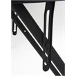 COSCO 20'' x 48'' Height Adjustable Folding Table in Black