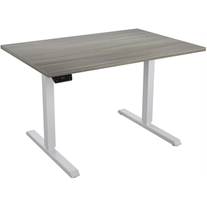 Bridgeport Pro-Desk 48&quot in Gray Wood Grain