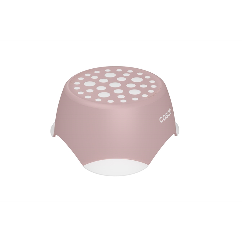 COSCO Kids One-Step Step Stool Tall 150 lb. Capacity in Pink (2-Pack)