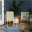 Novogratz Poolside Gossip Collection Priscilla Folding Chairs Yellow (2-Pack)